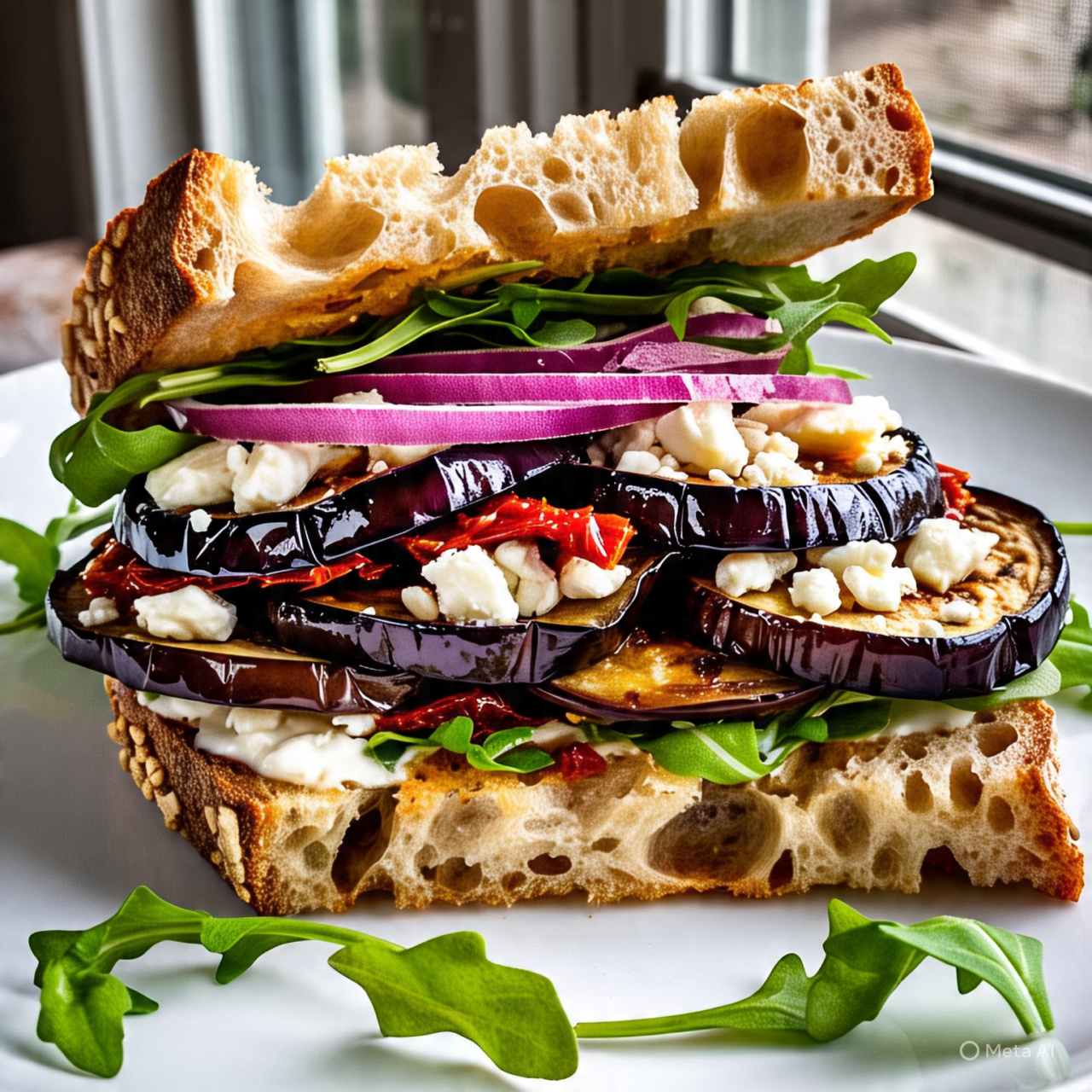 Eggplant Sandwich