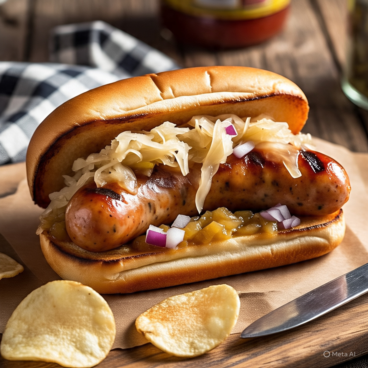 Organic Chicken Apple sausage