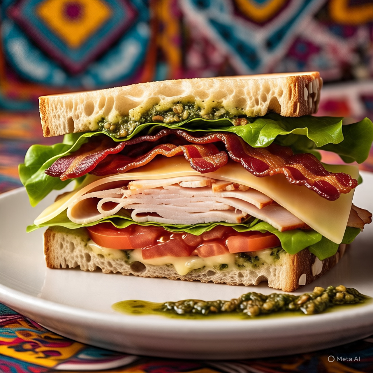 Turkey Club Sandwich