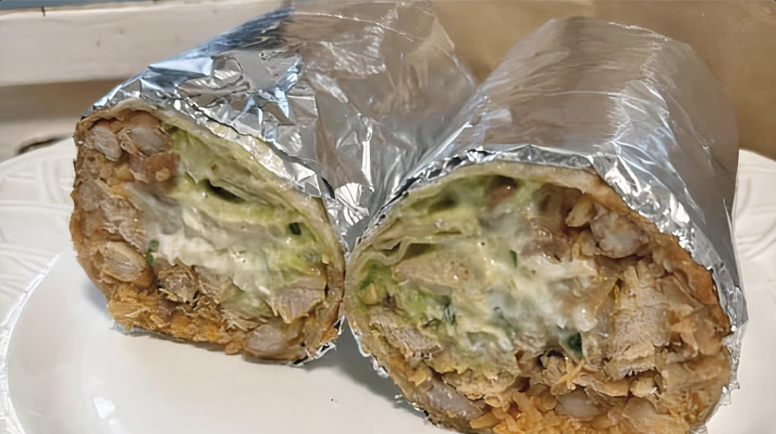 Pollo Asado Burrito