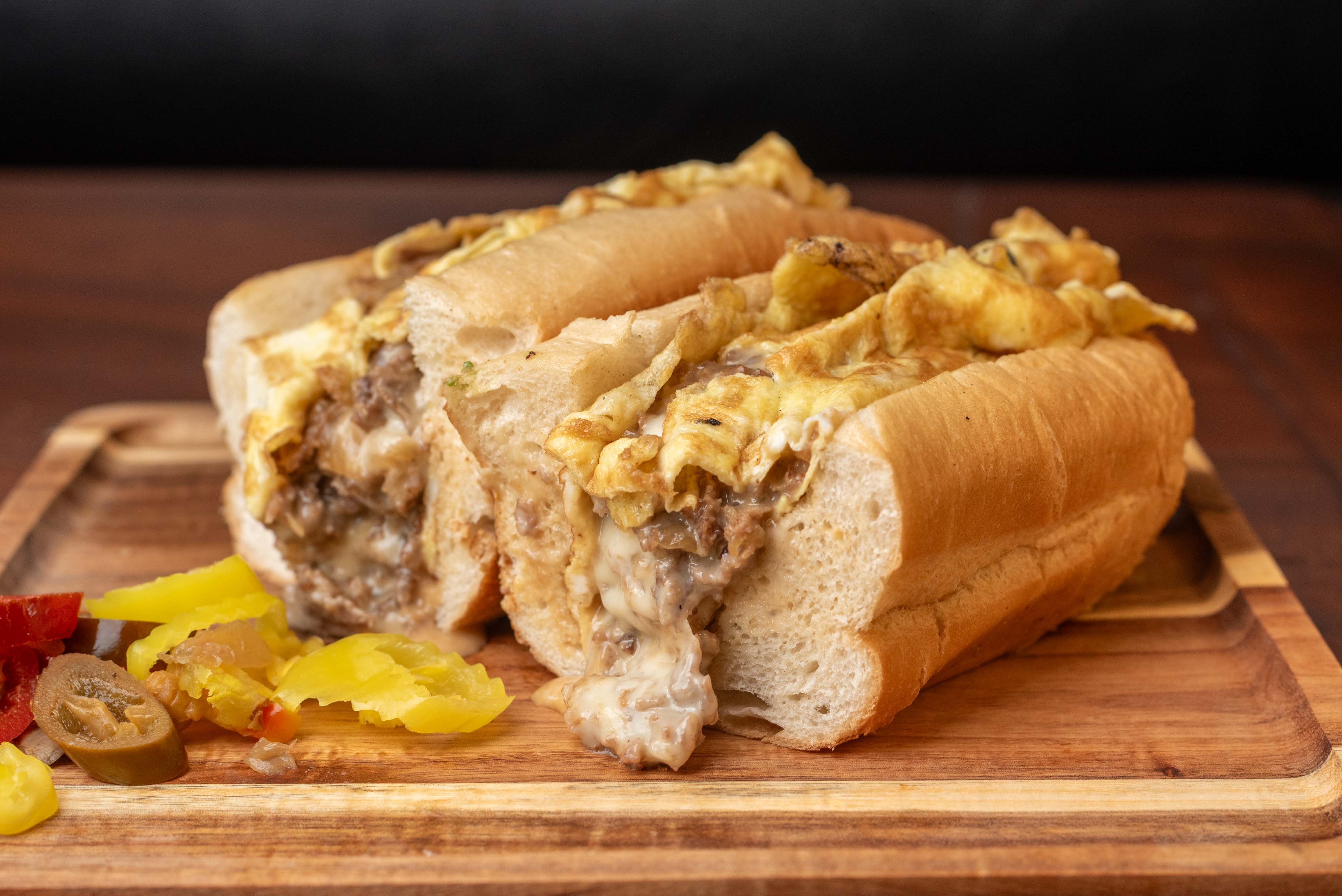 Breakfast Philly Cheesesteak