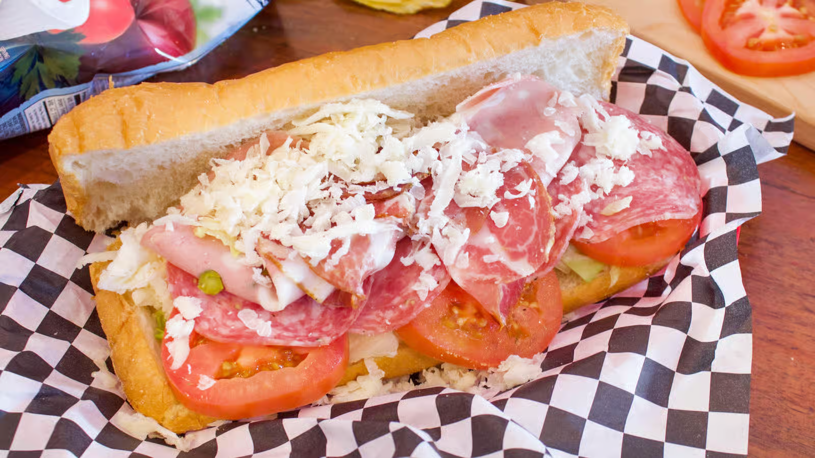 Italian Hoagie Sandwich