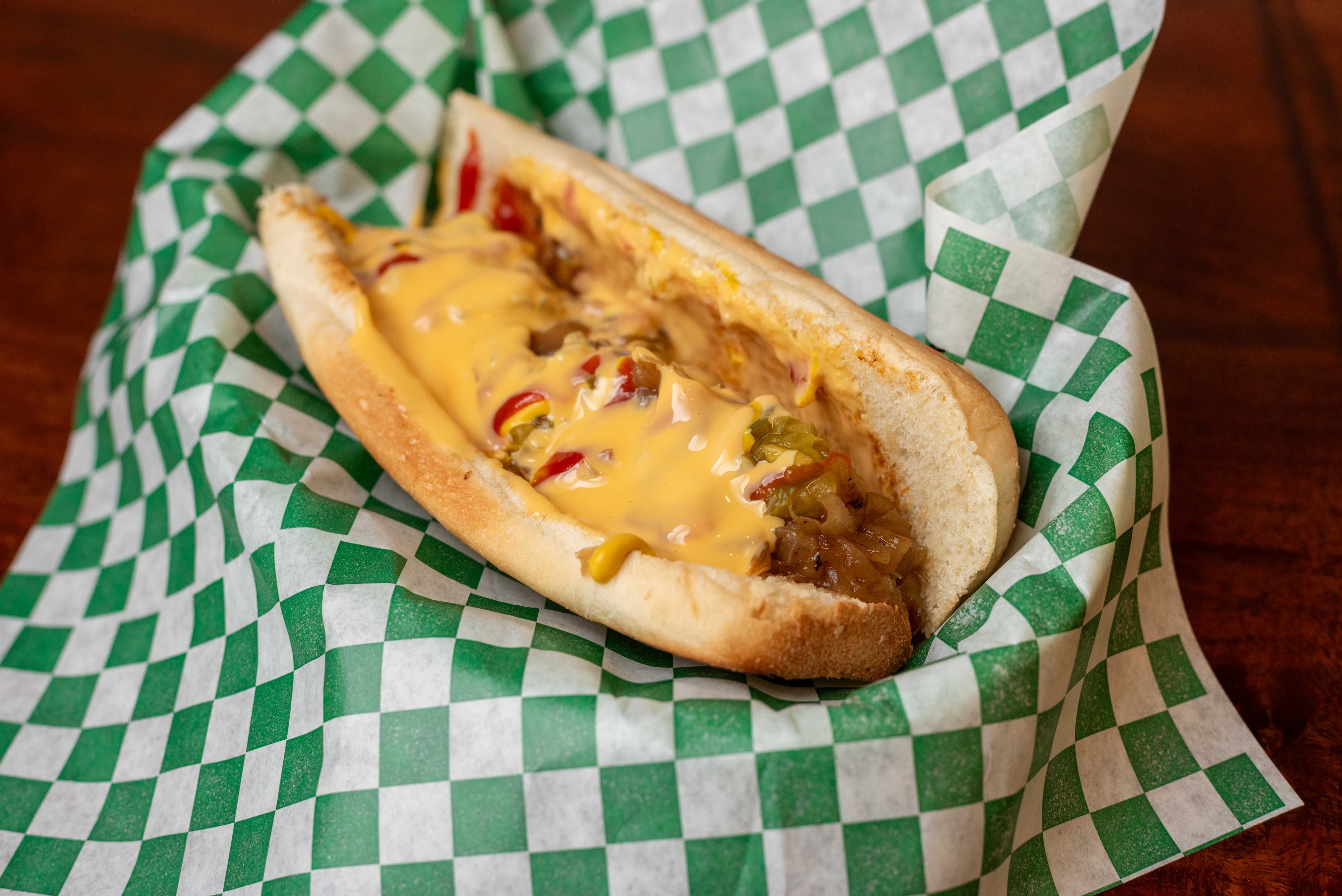 Jake's Cheesesteak Dog