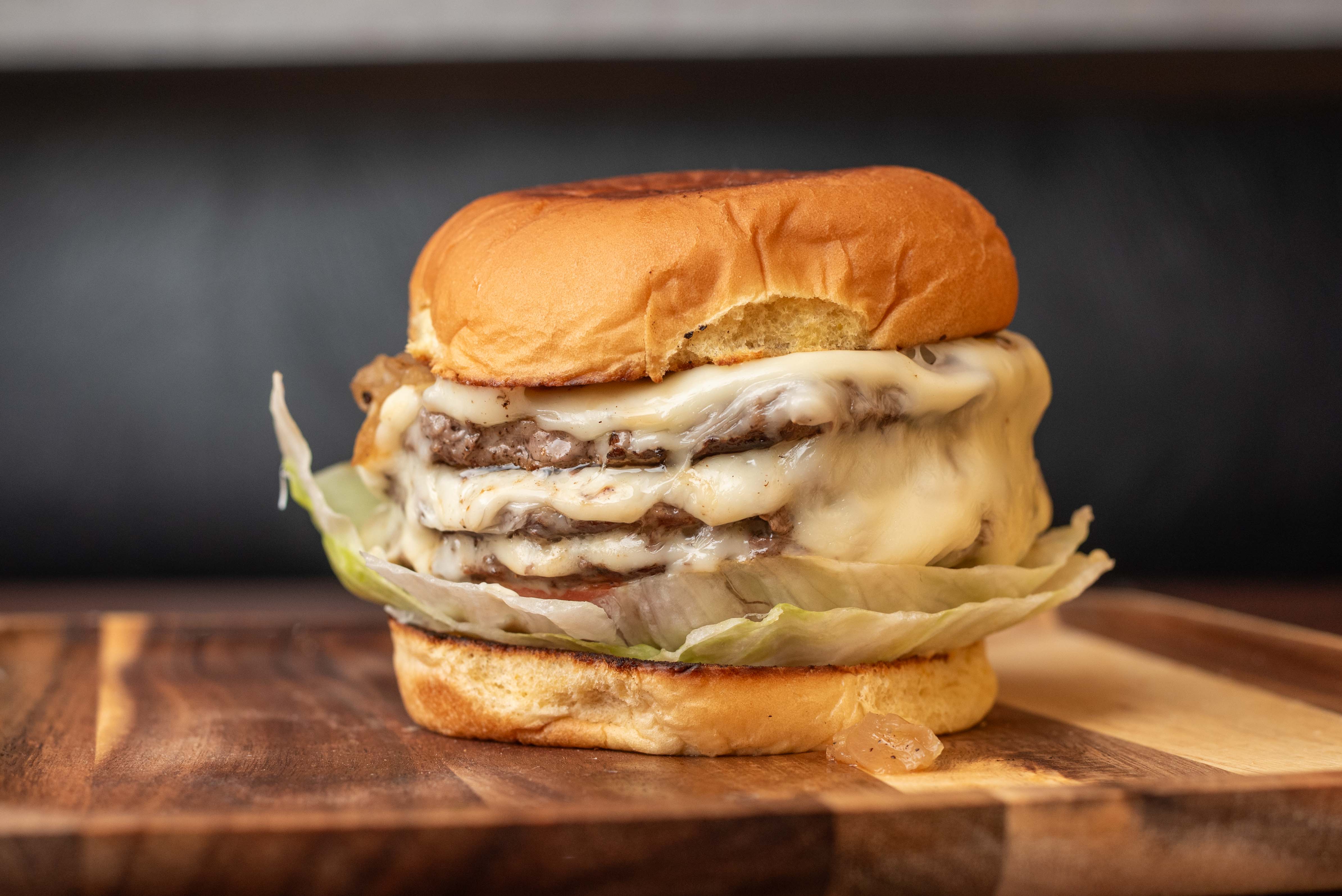 Jake's Monster Cheese Burger