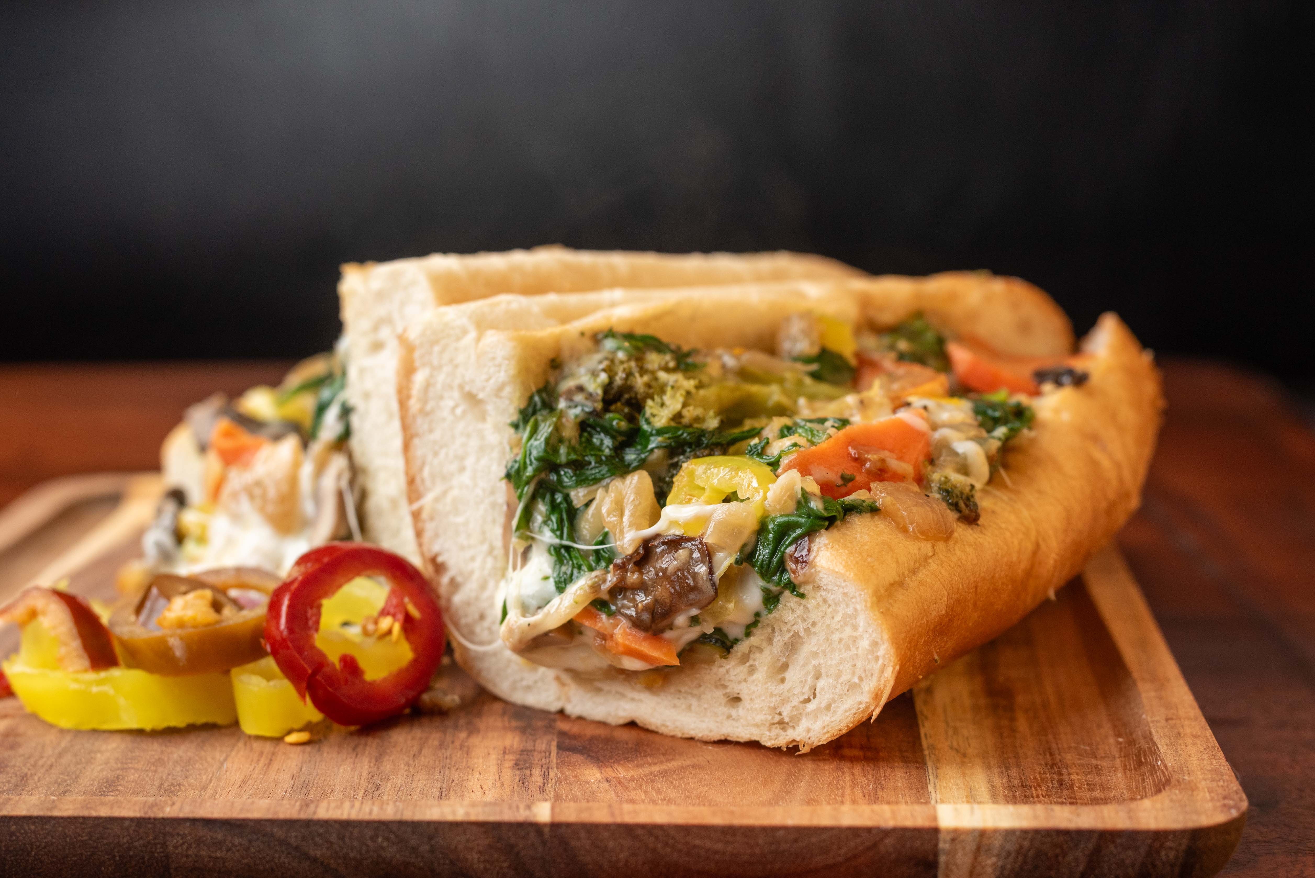 Veggie Cheesesteak (Vegetarian)