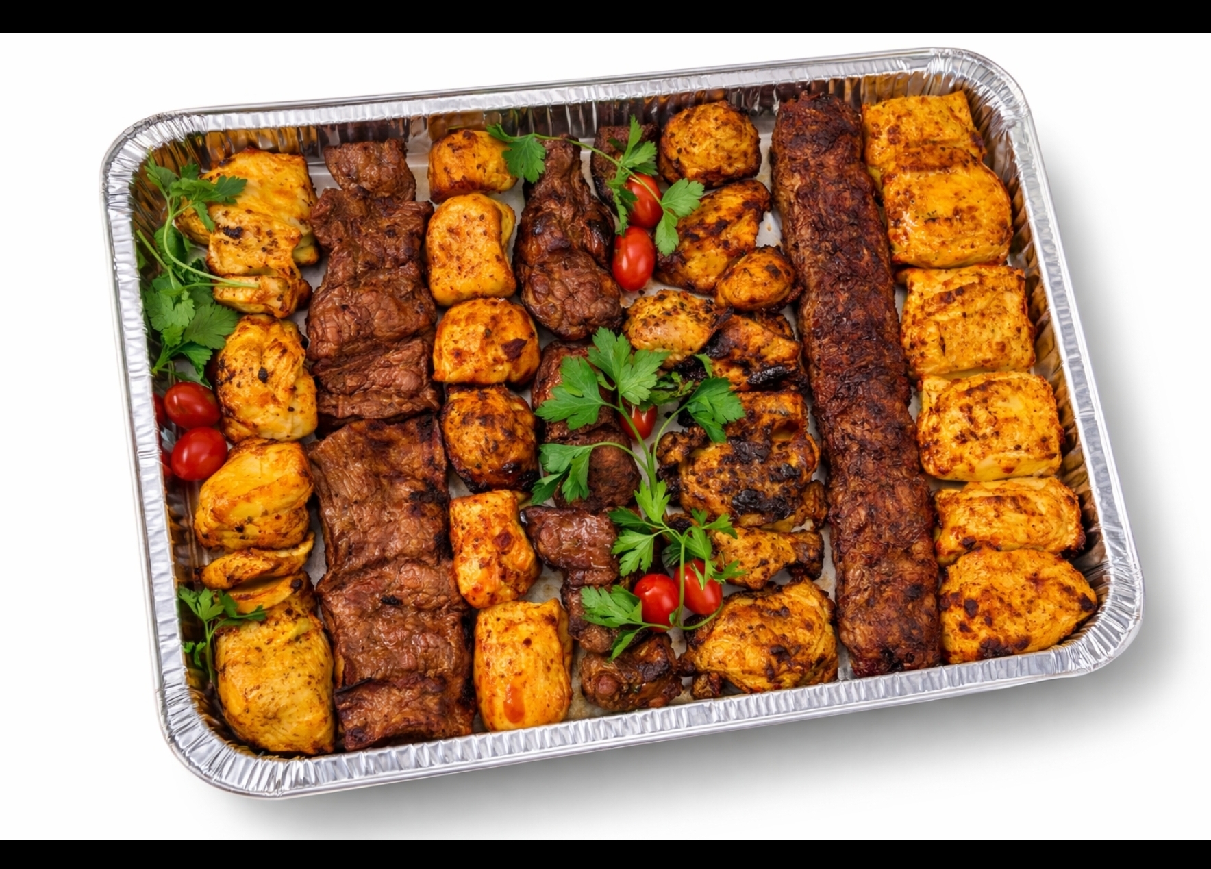 Family BBQ Mix Kabobs #1 (7 Skewers)