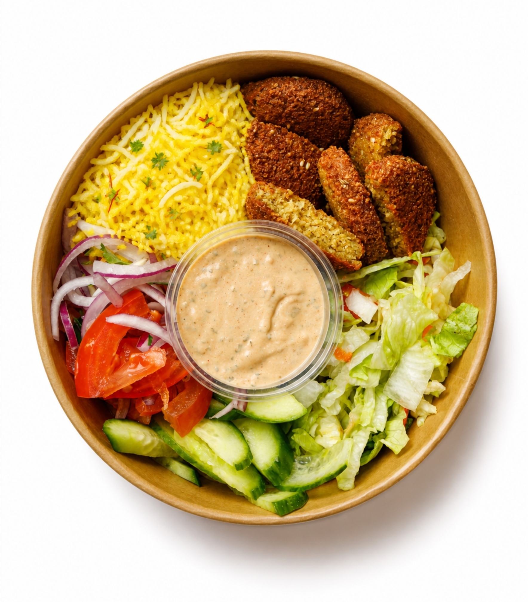 Felafel Dish بشقاب فلافل