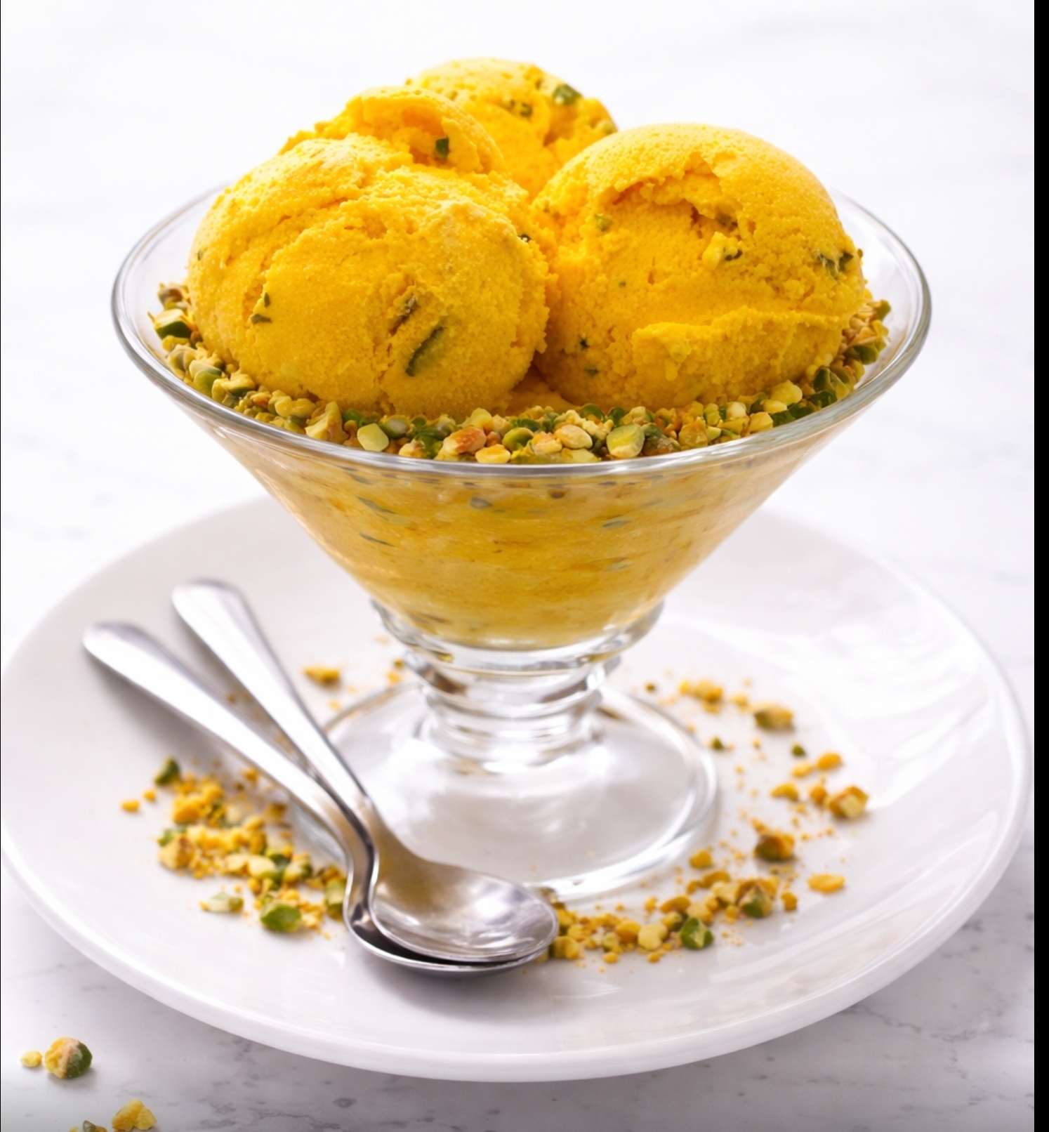 Pistachio Ice Cream بستنی پسته ای