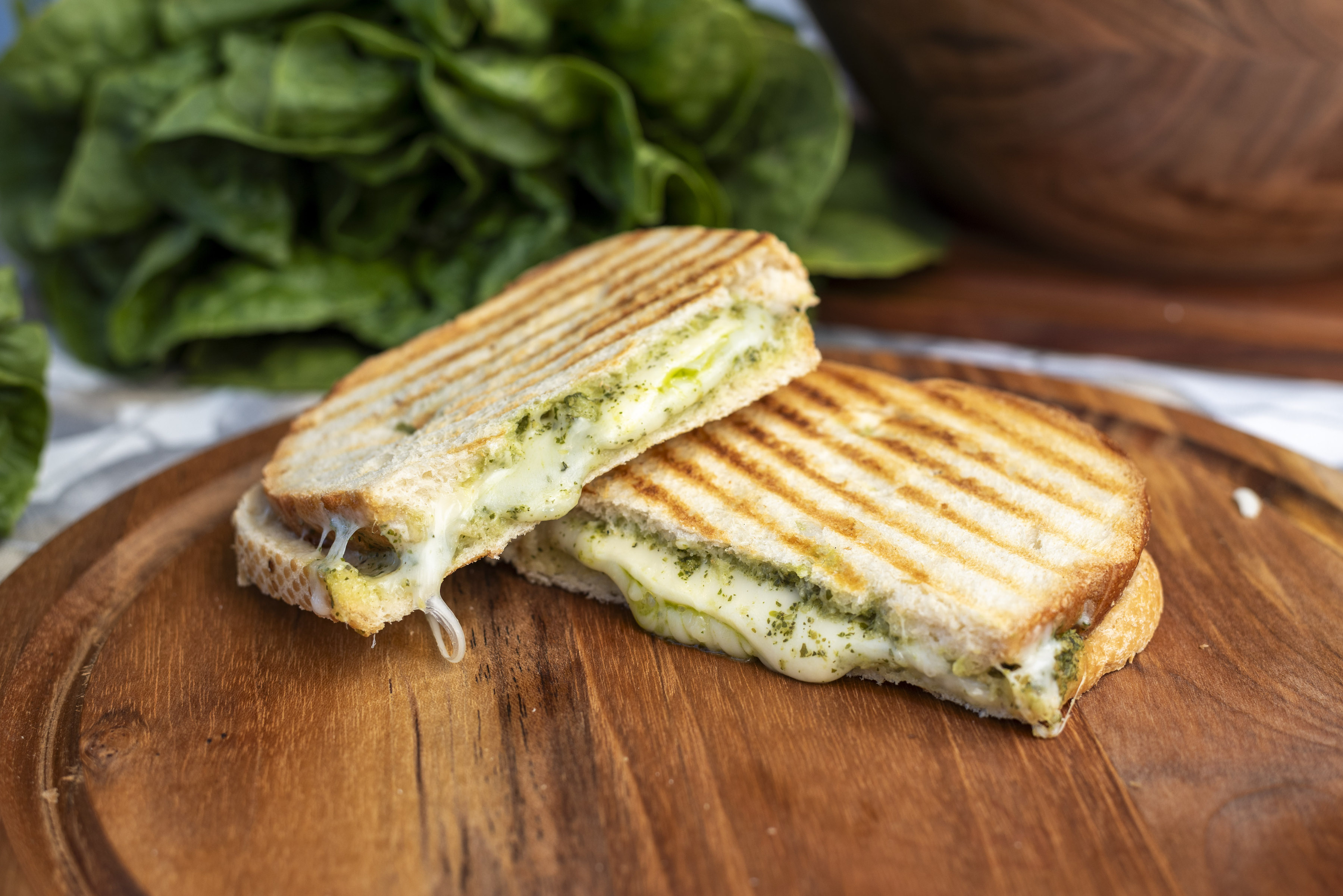 Pesto Cheese Panini