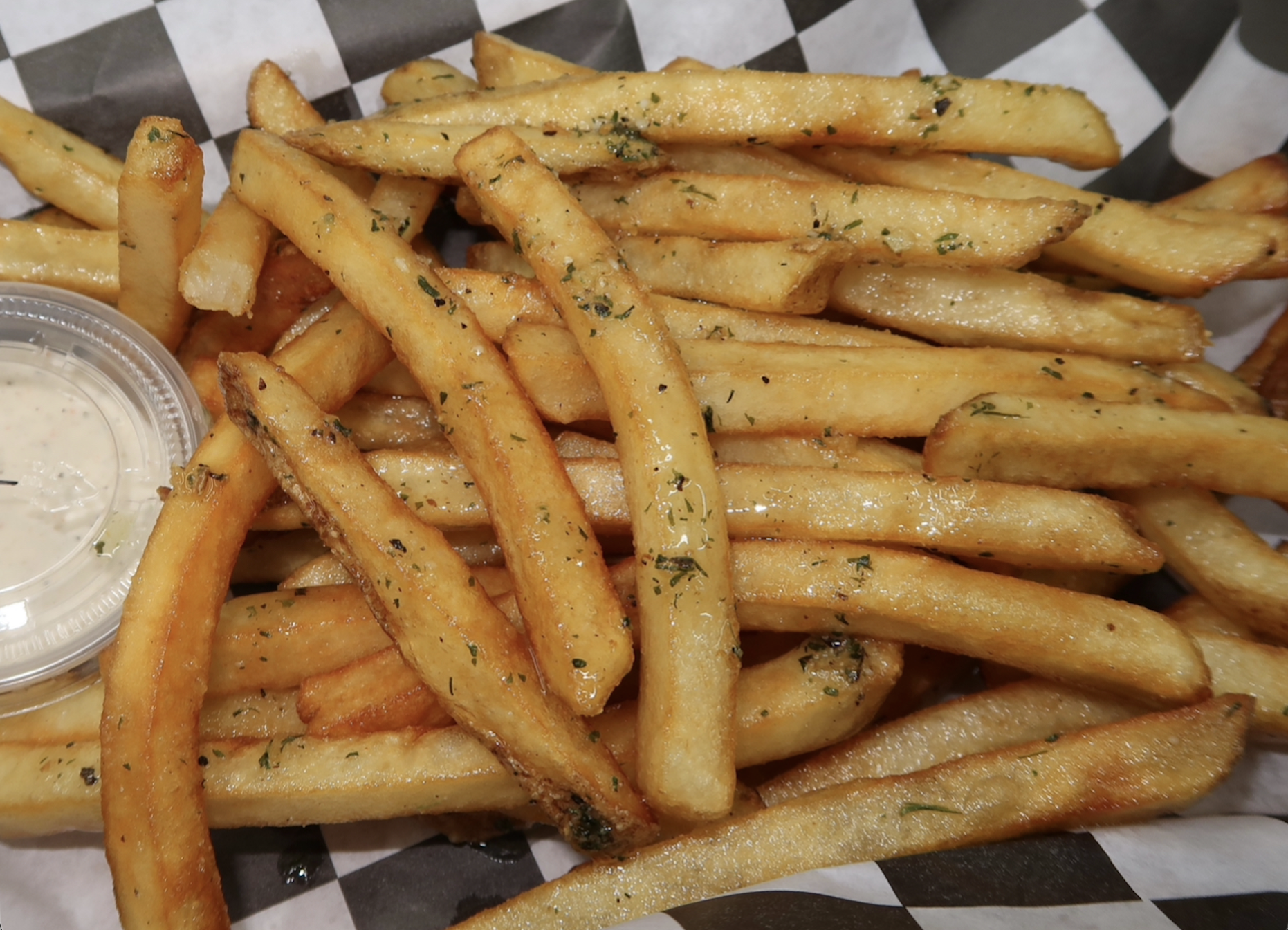GARLIC PARM FRIES