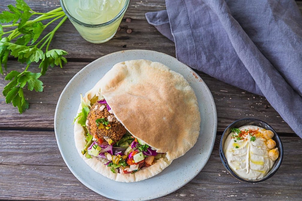 Traditional Falafel Pita